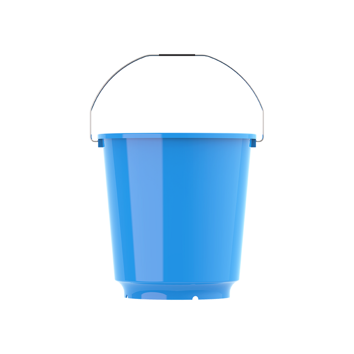 EX 26L Round Plastic Bucket with Steel Handle