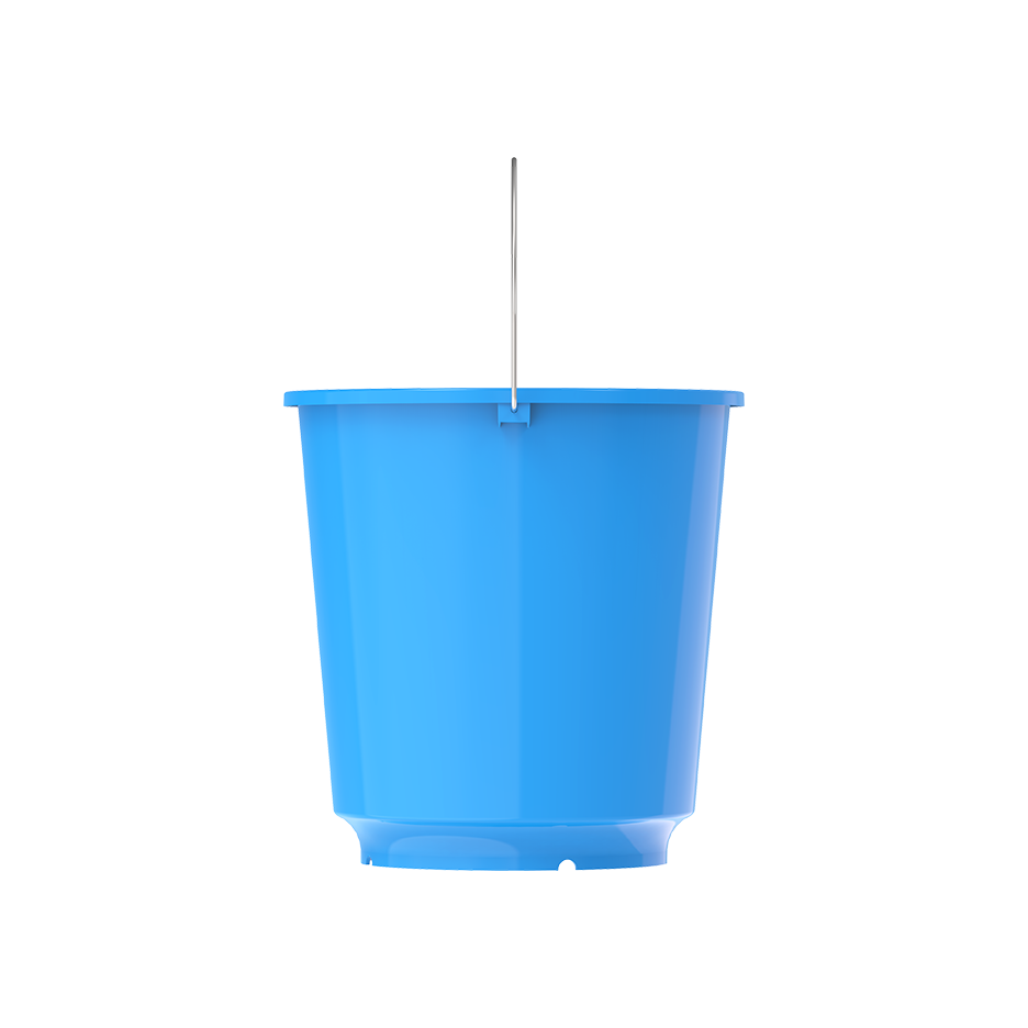 EX 26L Round Plastic Bucket with Steel Handle