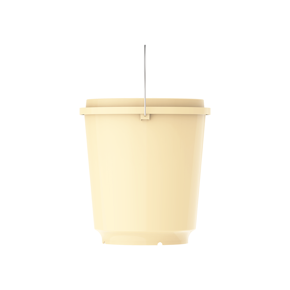 EX 26L Round Plastic Bucket with Steel Handle
