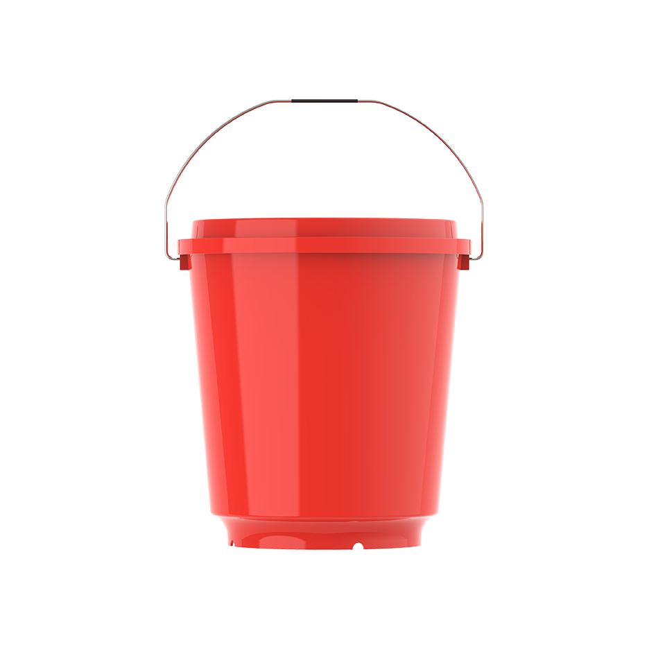 EX 26L Round Plastic Bucket with Steel Handle