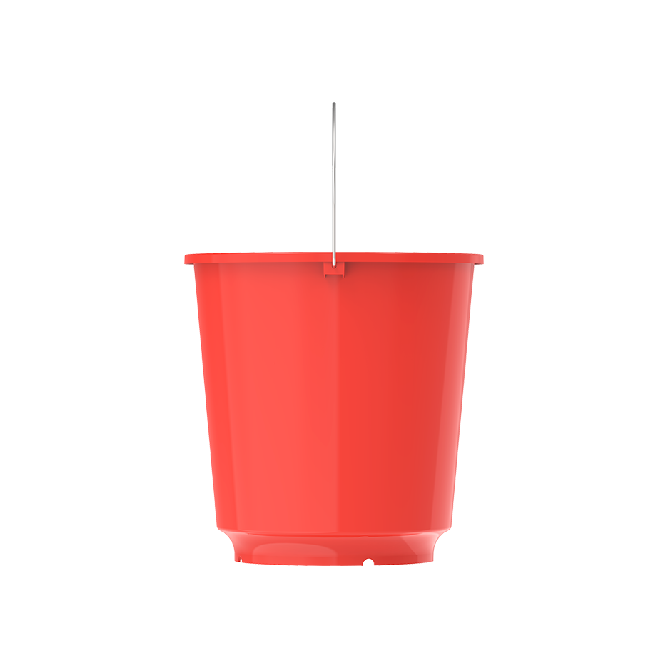 EX 26L Round Plastic Bucket with Steel Handle