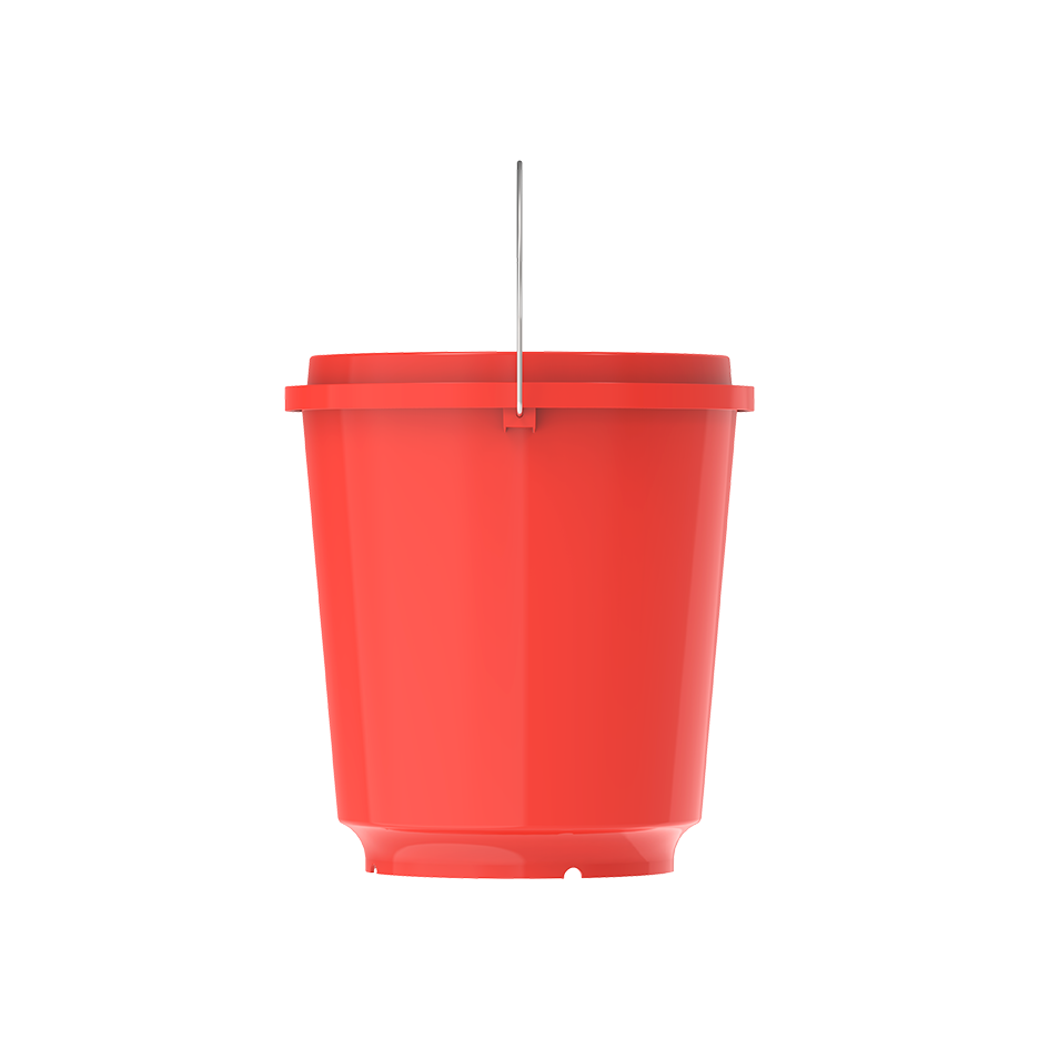 EX 26L Round Plastic Bucket with Steel Handle
