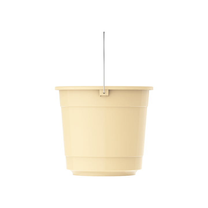 EX 3L Round Plastic Bucket with Steel Handle