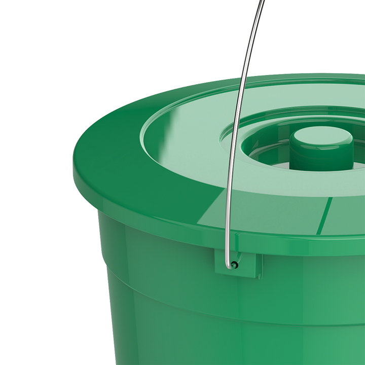EX 5L Round Plastic Bucket with Steel Handle