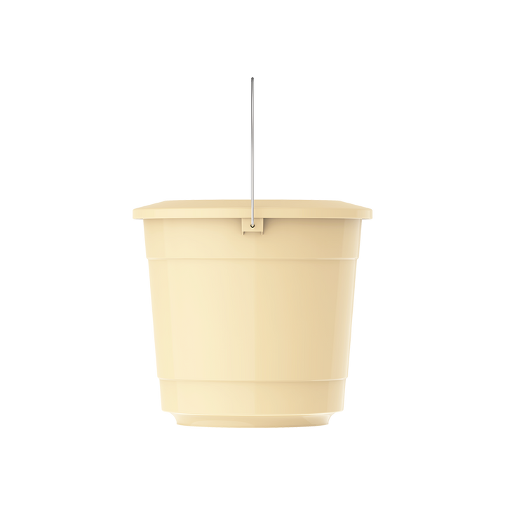 EX 15L Round Plastic Bucket with Steel Handle