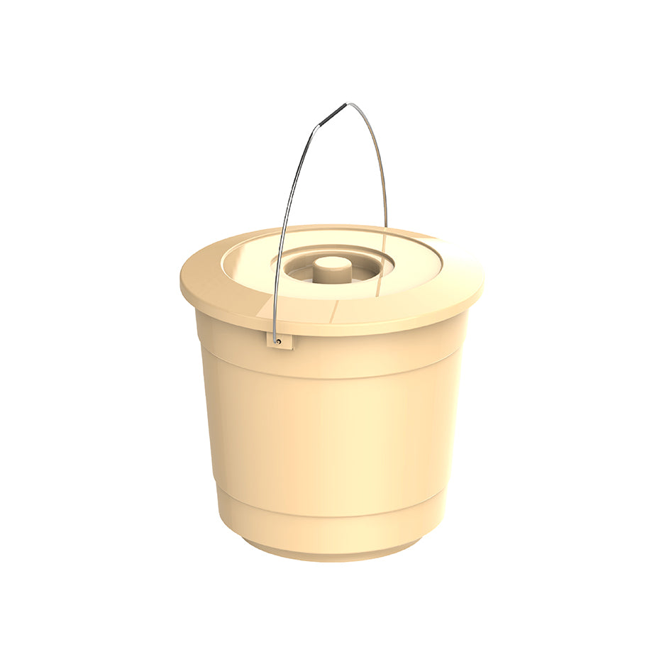 BUCKET COMP.EX.40(10L) IVORY