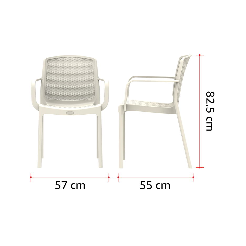 كرسي سيدر راتان بيد