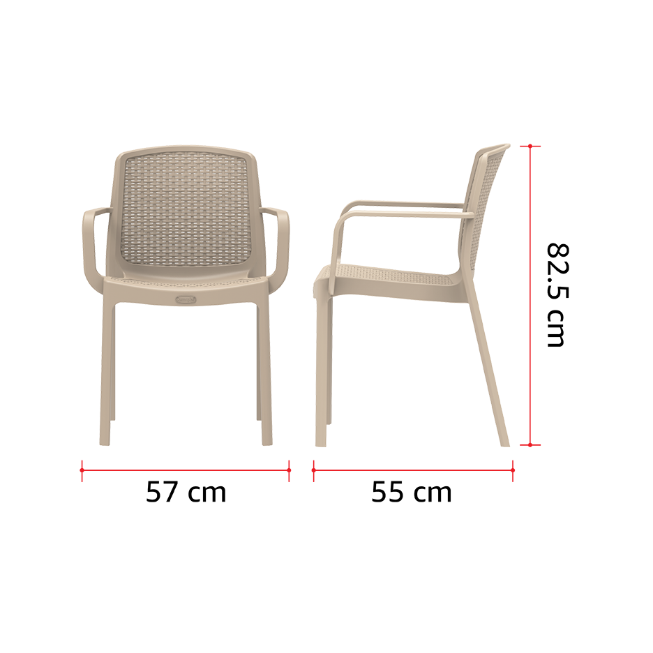 كرسي سيدر راتان بيد