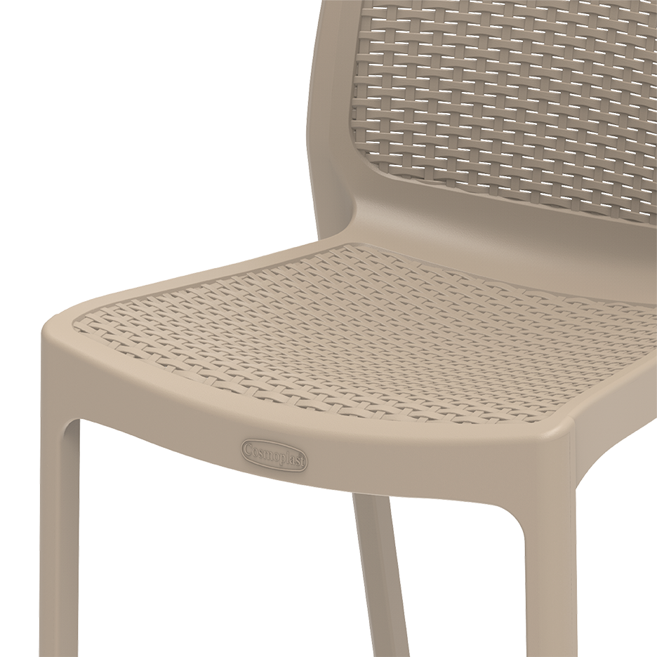 كرسي سيدر راتان بدون يد