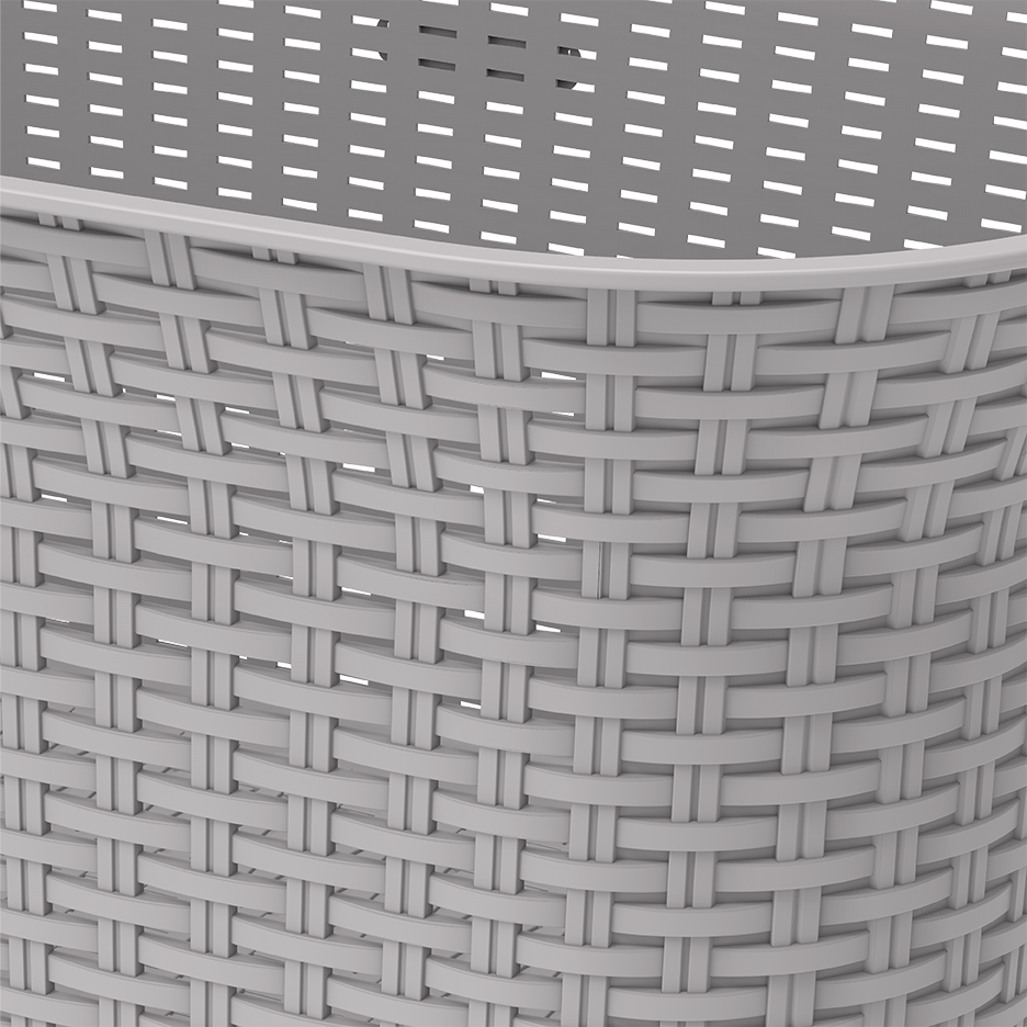 50L Cedarattan Laundry Basket