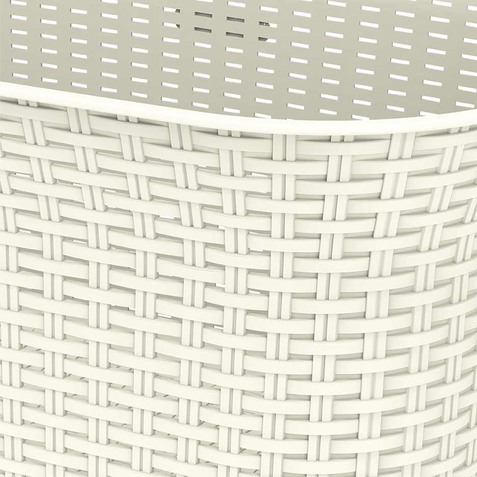 50L Cedarattan Laundry Basket