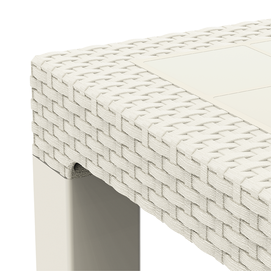 Cedarattan 4-seater Outdoor Dining Set of Table & Chairs