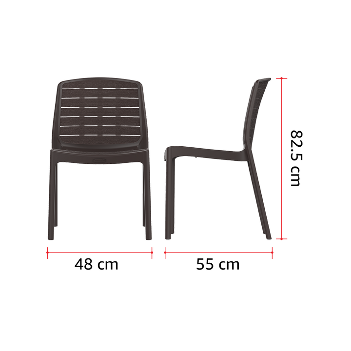 Cedargrain Armless Chair