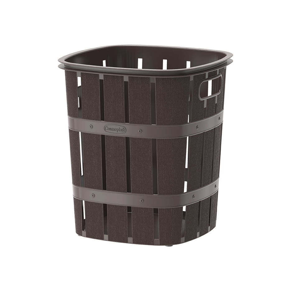 33L Cedargrain Laundry Bin