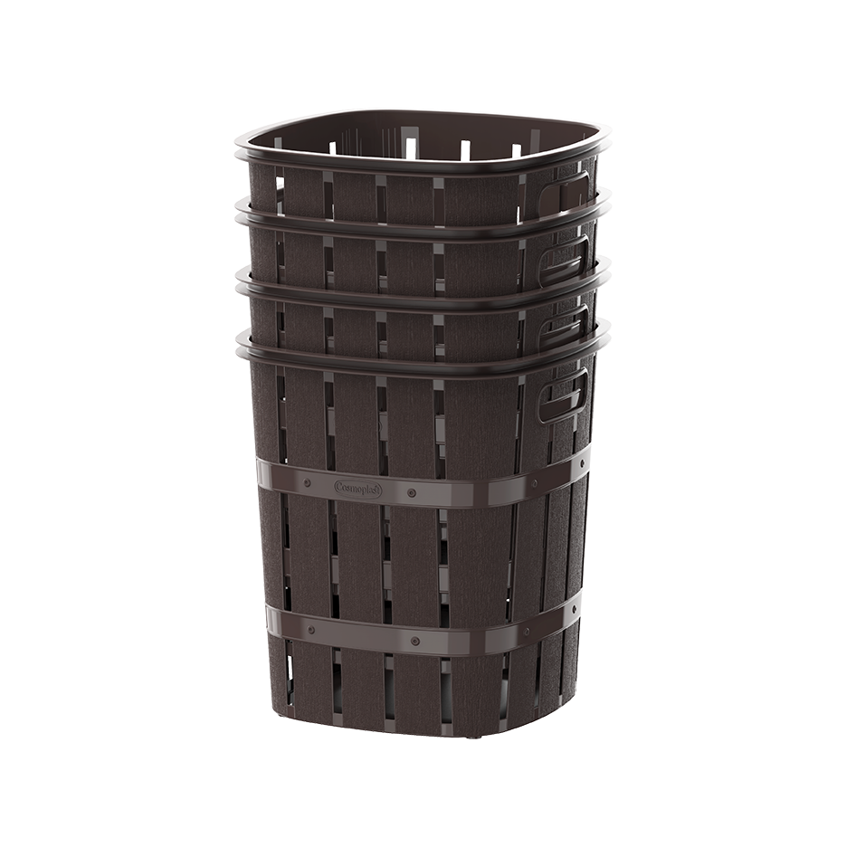 33L Cedargrain Laundry Bin