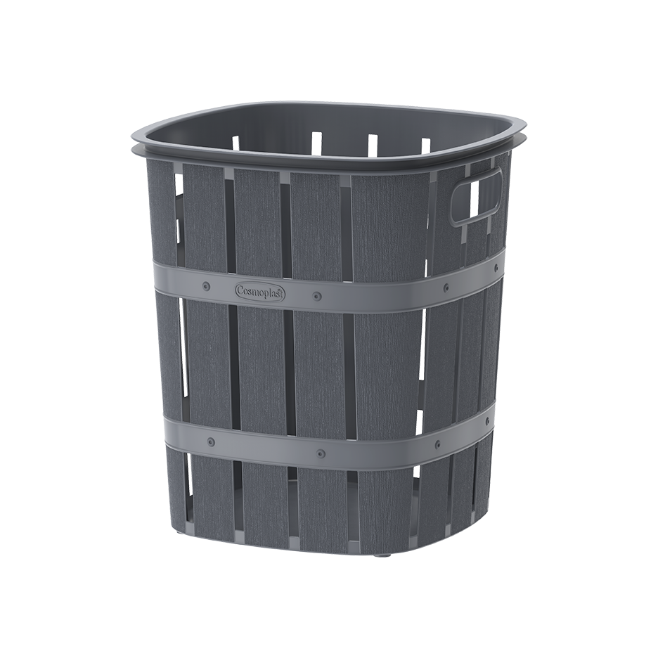 33L Cedargrain Laundry Bin