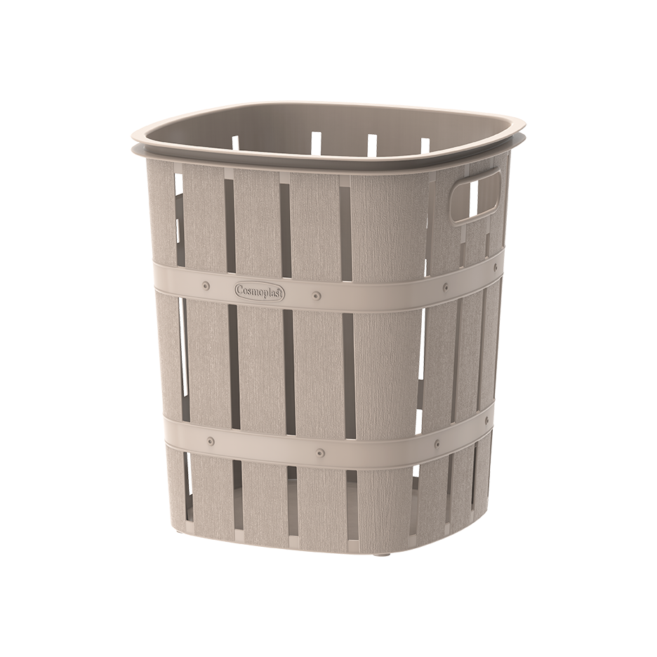 33L Cedargrain Laundry Bin