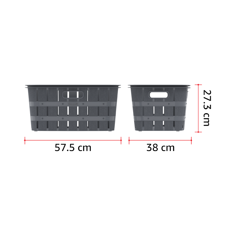 40L Cedargrain Laundry Basket