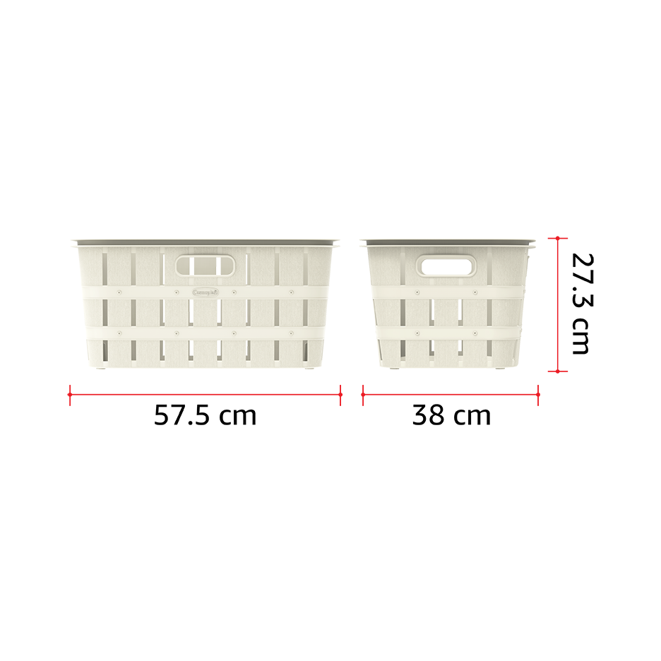 40L Cedargrain Laundry Basket