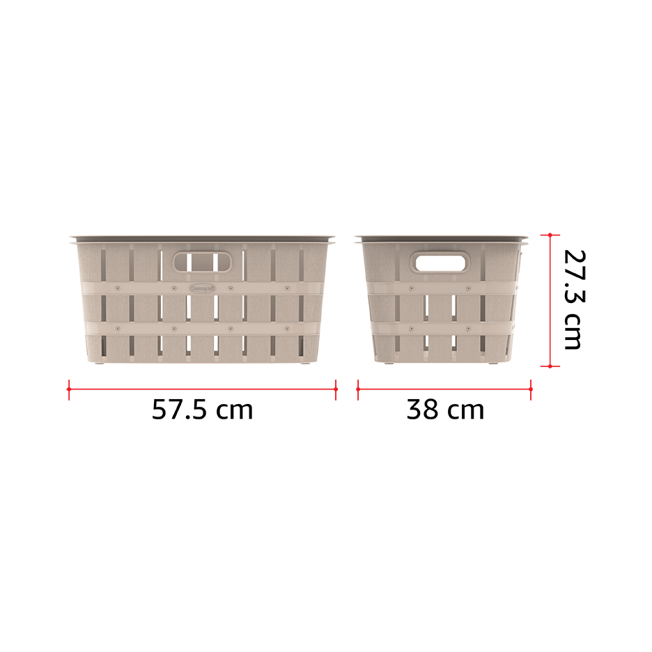 40L Cedargrain Laundry Basket