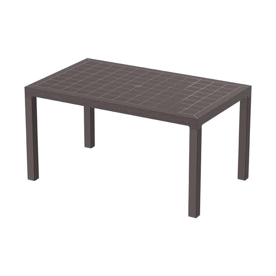 طاولة سفرة خارجية للحديقة سيدر جران 6 مقاعد