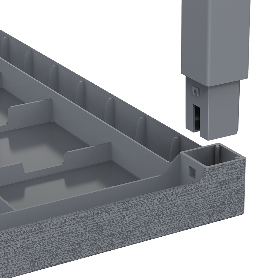 طاولة سفرة خارجية للحديقة سيدر جران 6 مقاعد