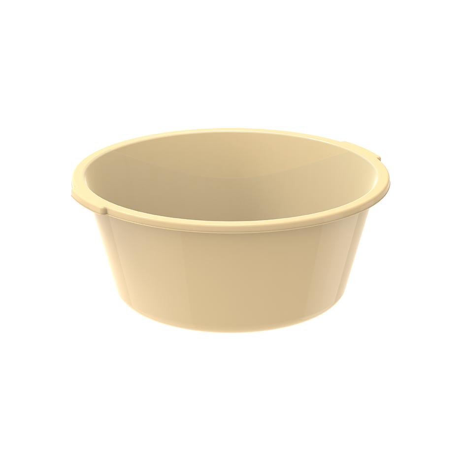 20" Deep Plastic Basin Tub 26L