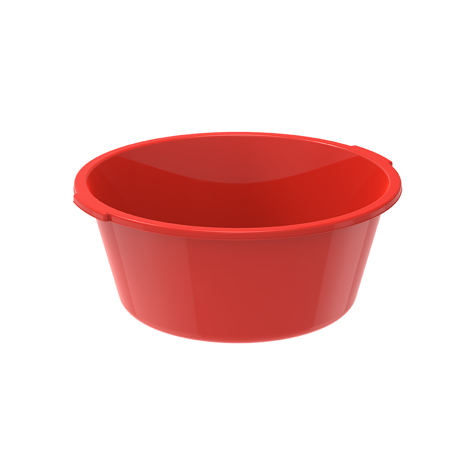 20" Deep Plastic Basin Tub 26L