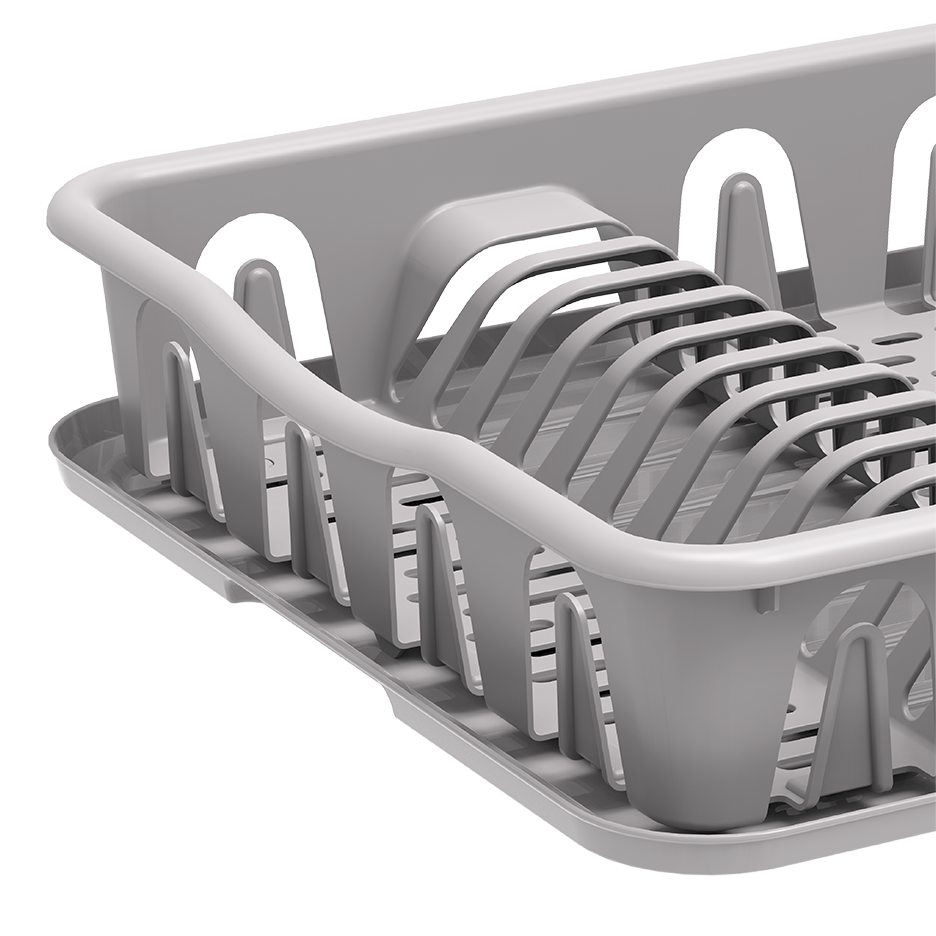 Large Dish Rack with Drainer