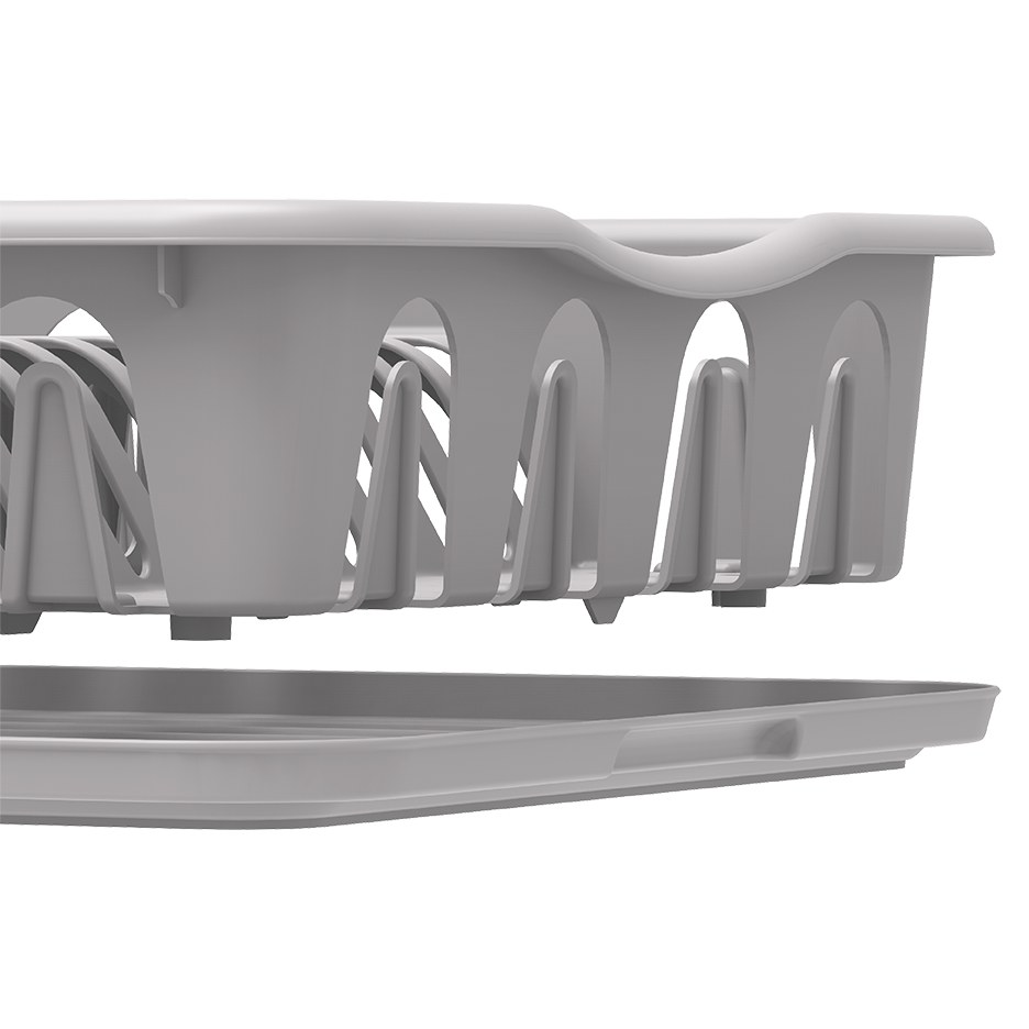 Large Dish Rack with Drainer