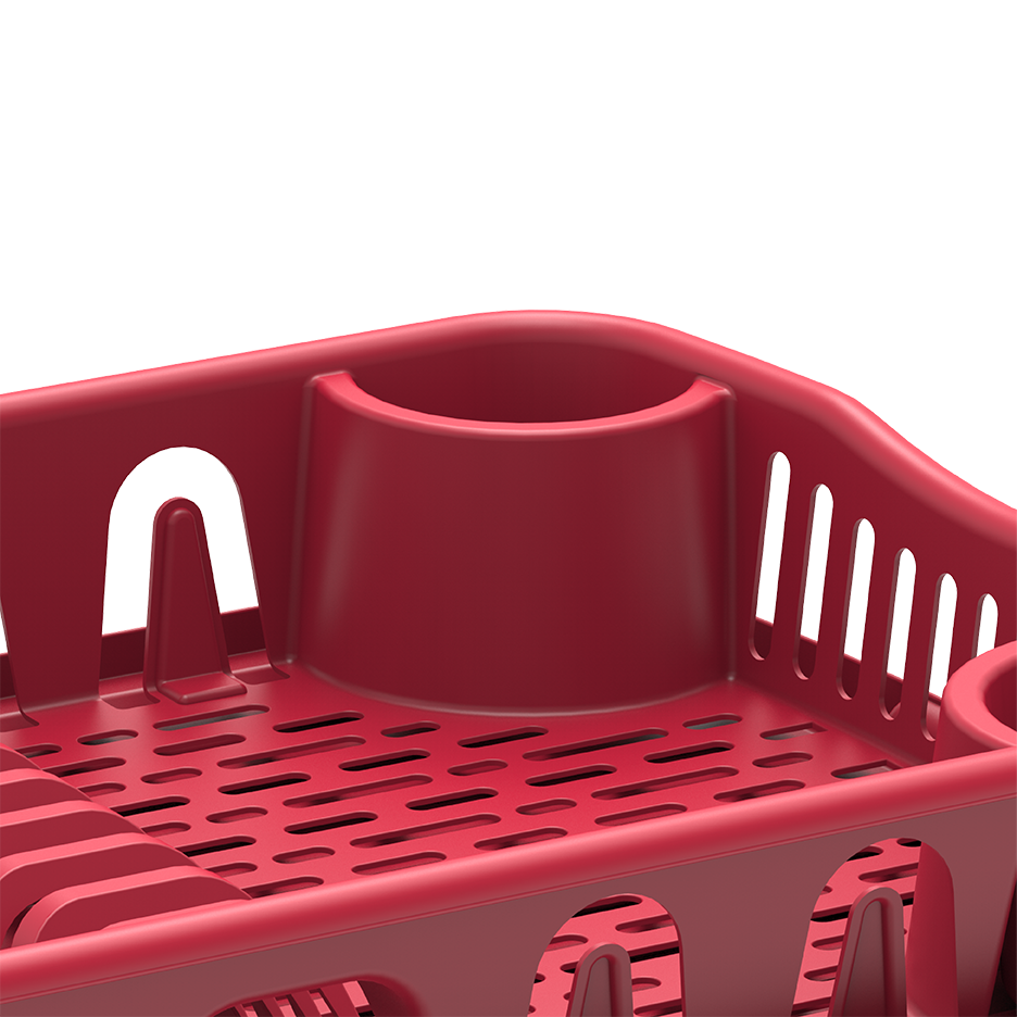 Large Dish Rack with Drainer