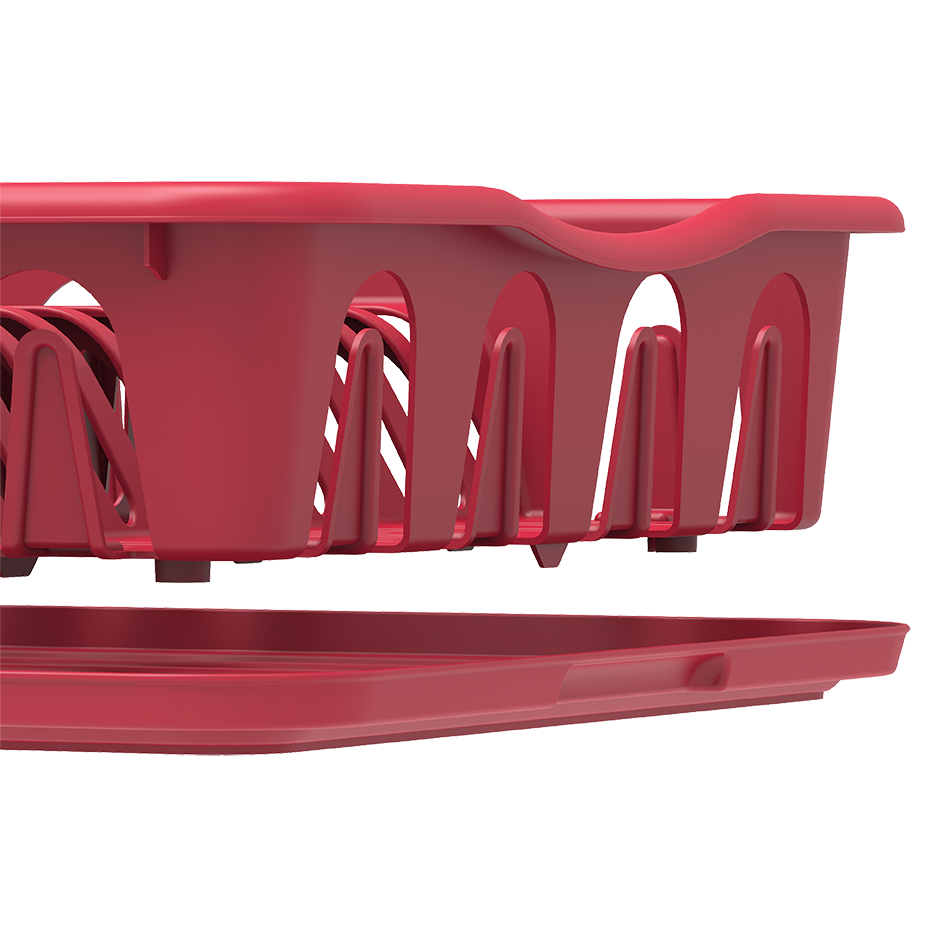 Large Dish Rack with Drainer