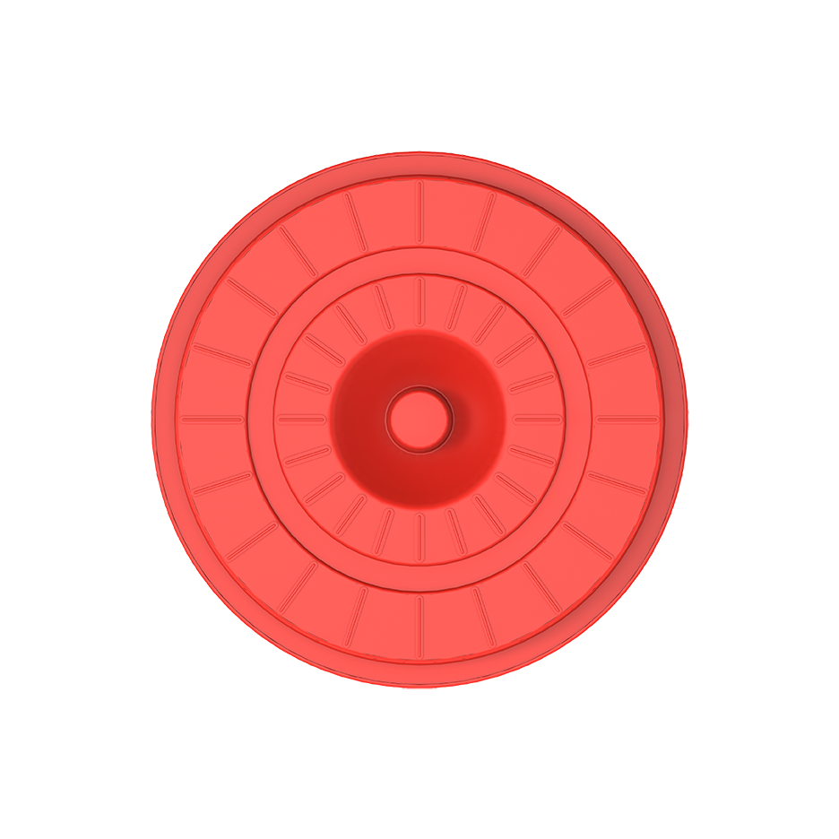 درام مع غطاء 100 لتر