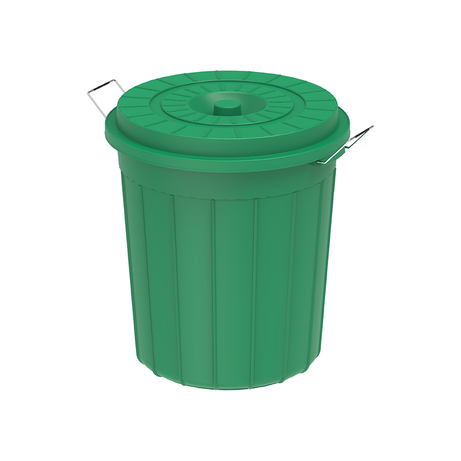 35L Round Plastic Drums with Lid