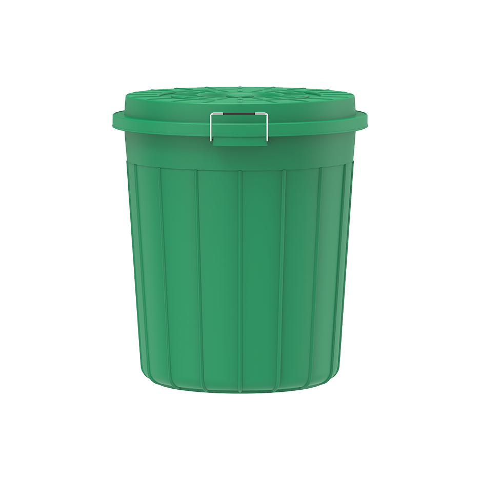 35L Round Plastic Drums with Lid