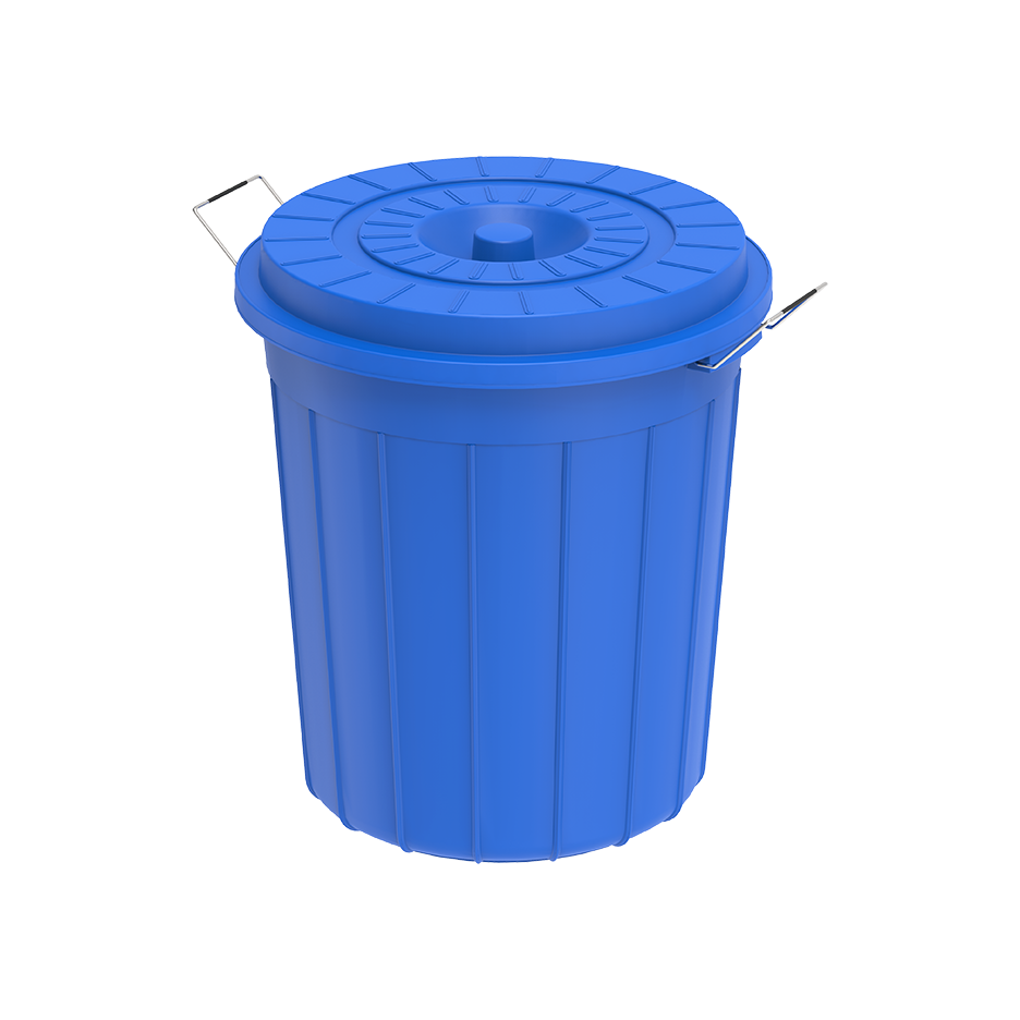 35L Round Plastic Drums with Lid