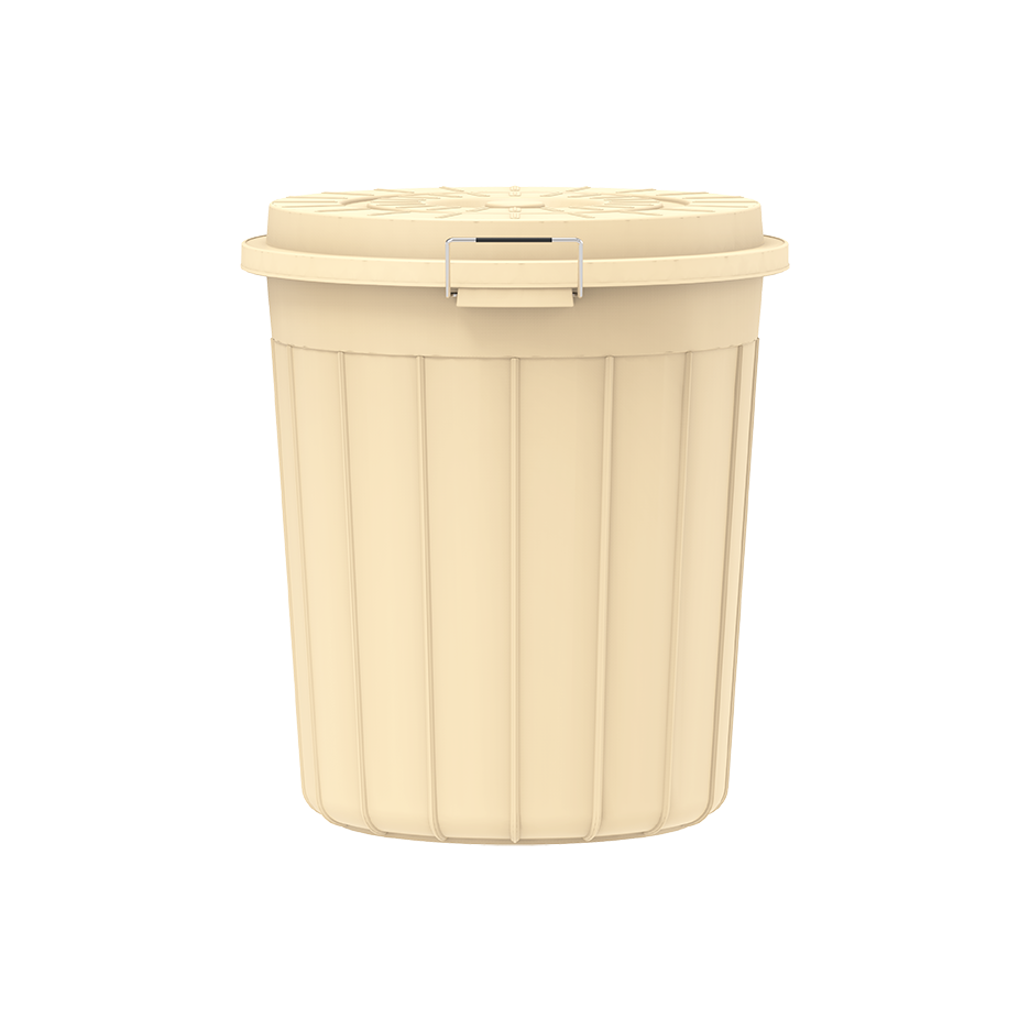 35L Round Plastic Drums with Lid