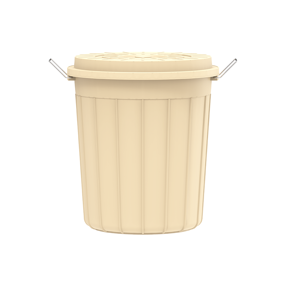 35L Round Plastic Drums with Lid