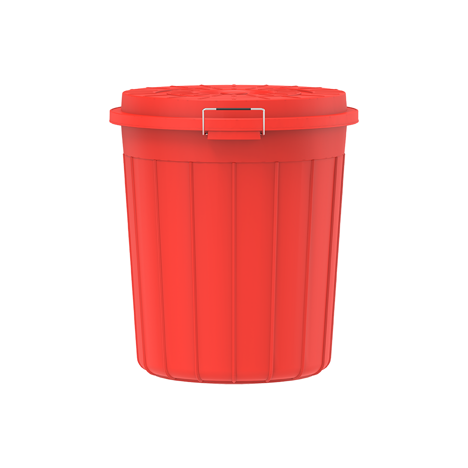 35L Round Plastic Drums with Lid