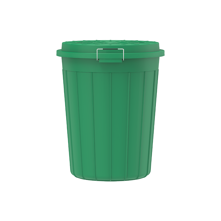 45L Round Plastic Drums with Lid