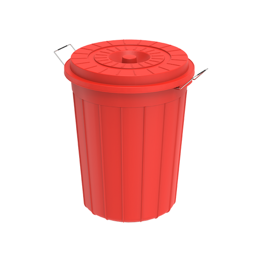 45L Round Plastic Drums with Lid