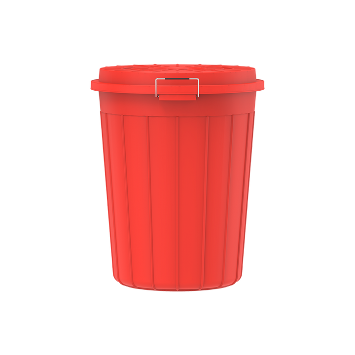 45L Round Plastic Drums with Lid