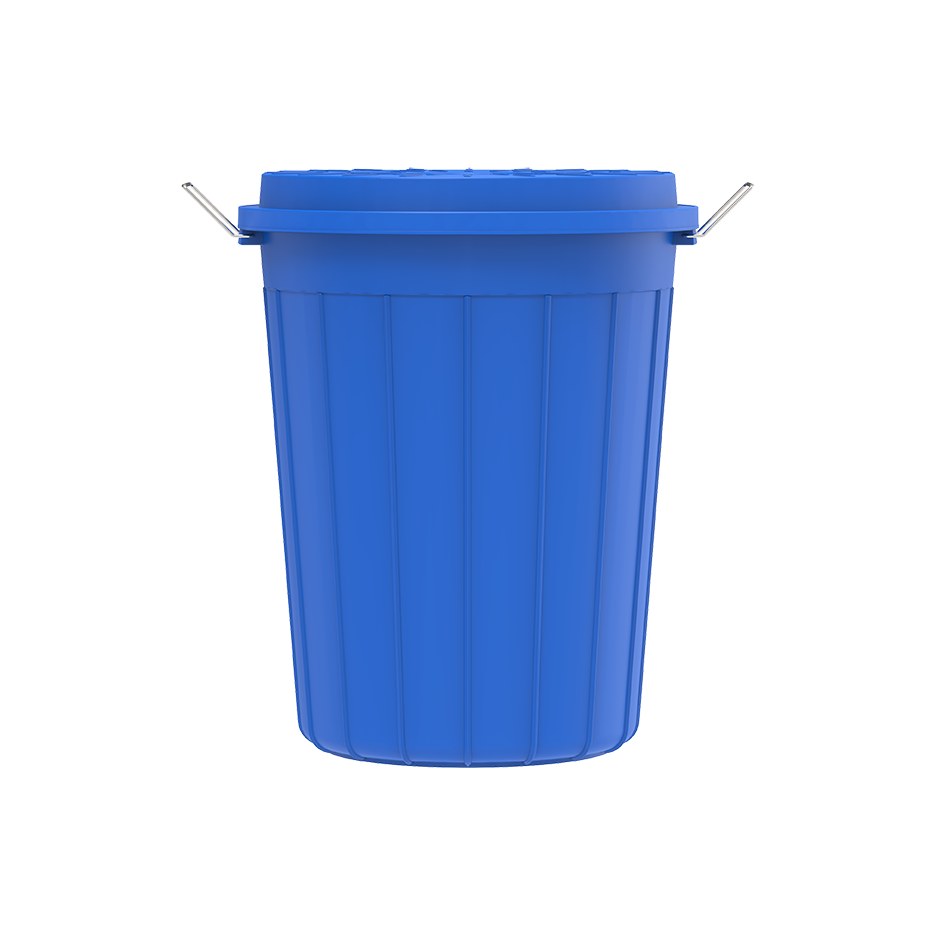 80L Round Plastic Drum with Lid