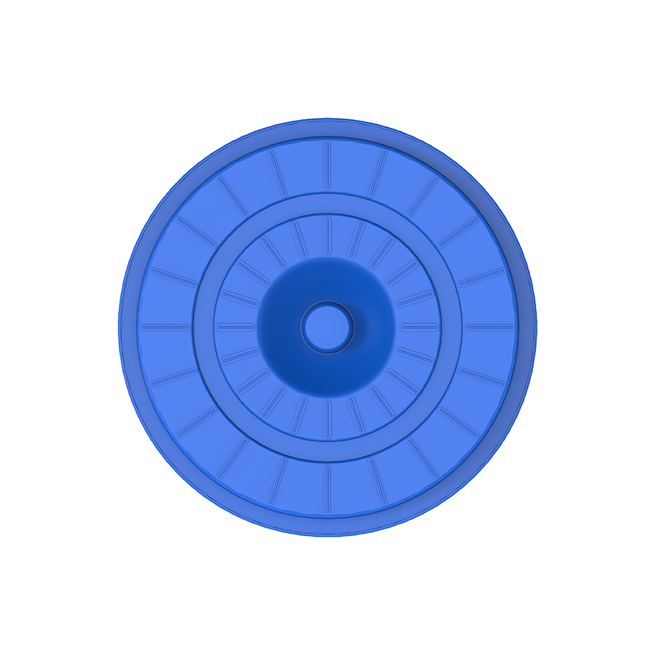 80L Round Plastic Drum with Lid