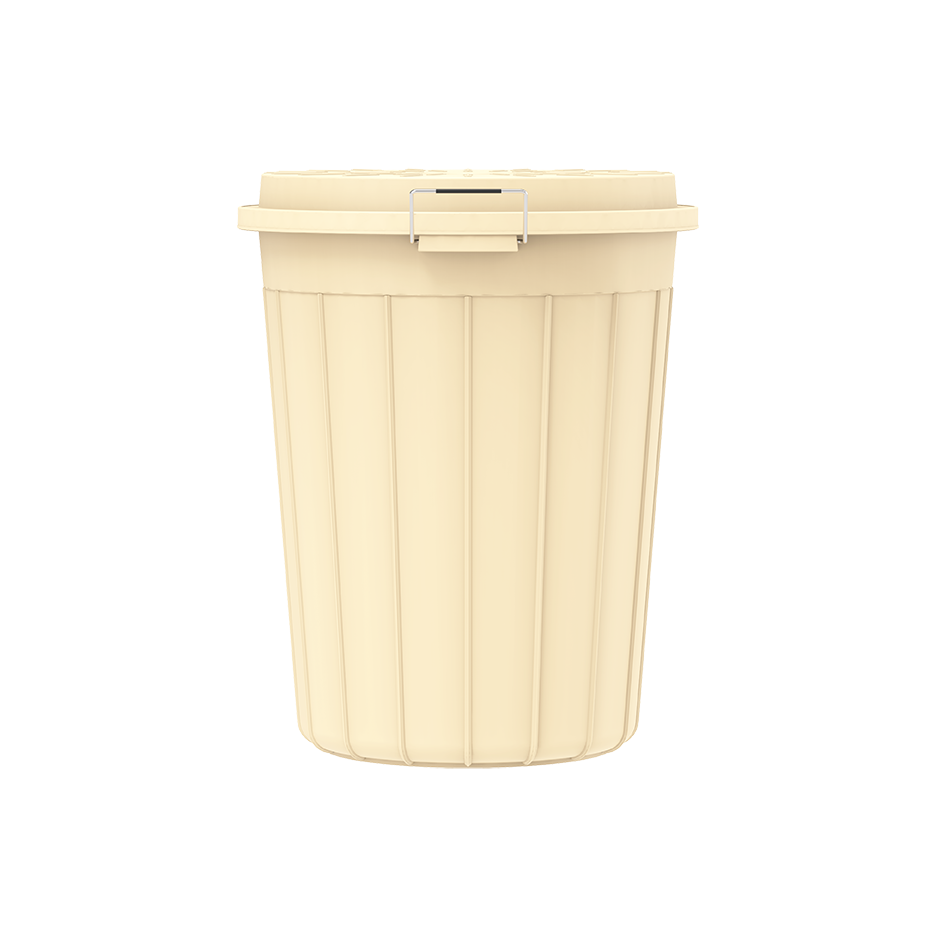 80L Round Plastic Drum with Lid