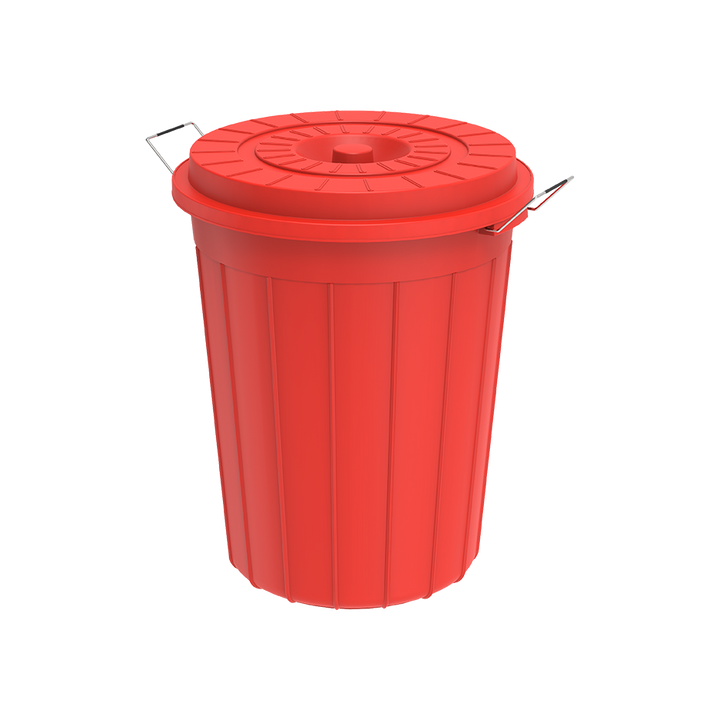 80L Round Plastic Drum with Lid