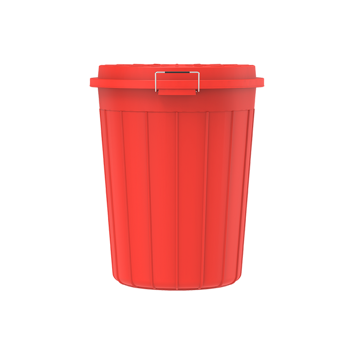 80L Round Plastic Drum with Lid