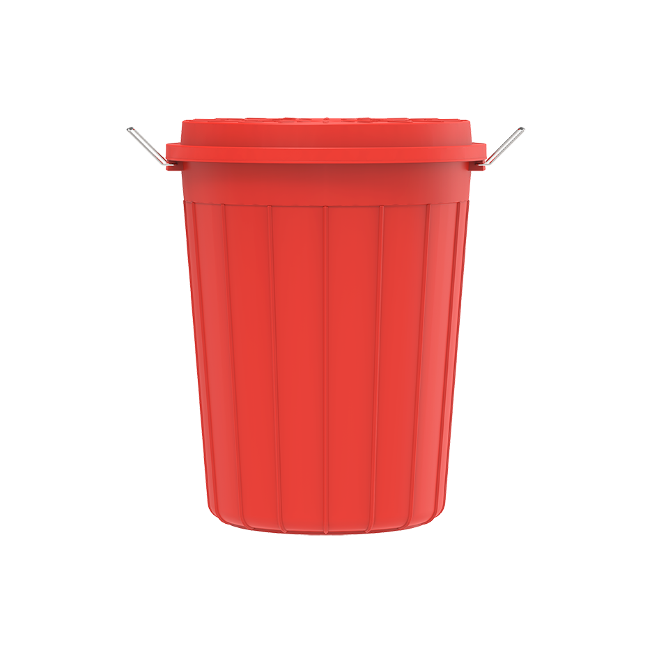 80L Round Plastic Drum with Lid