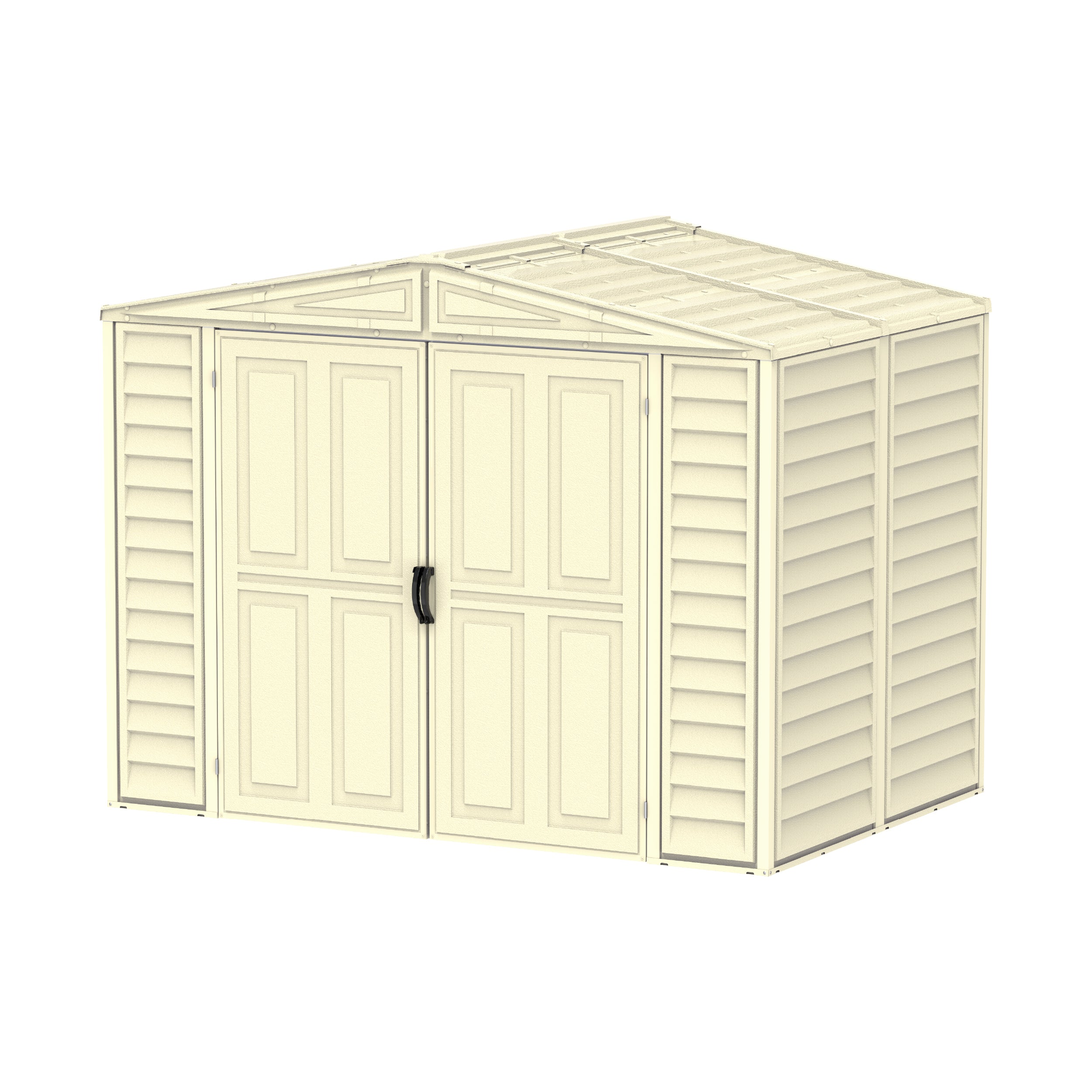 دورامايت غرفة التخزين حديقة 8🞩5.5قدم مع رف لتخزين مجاني 4 