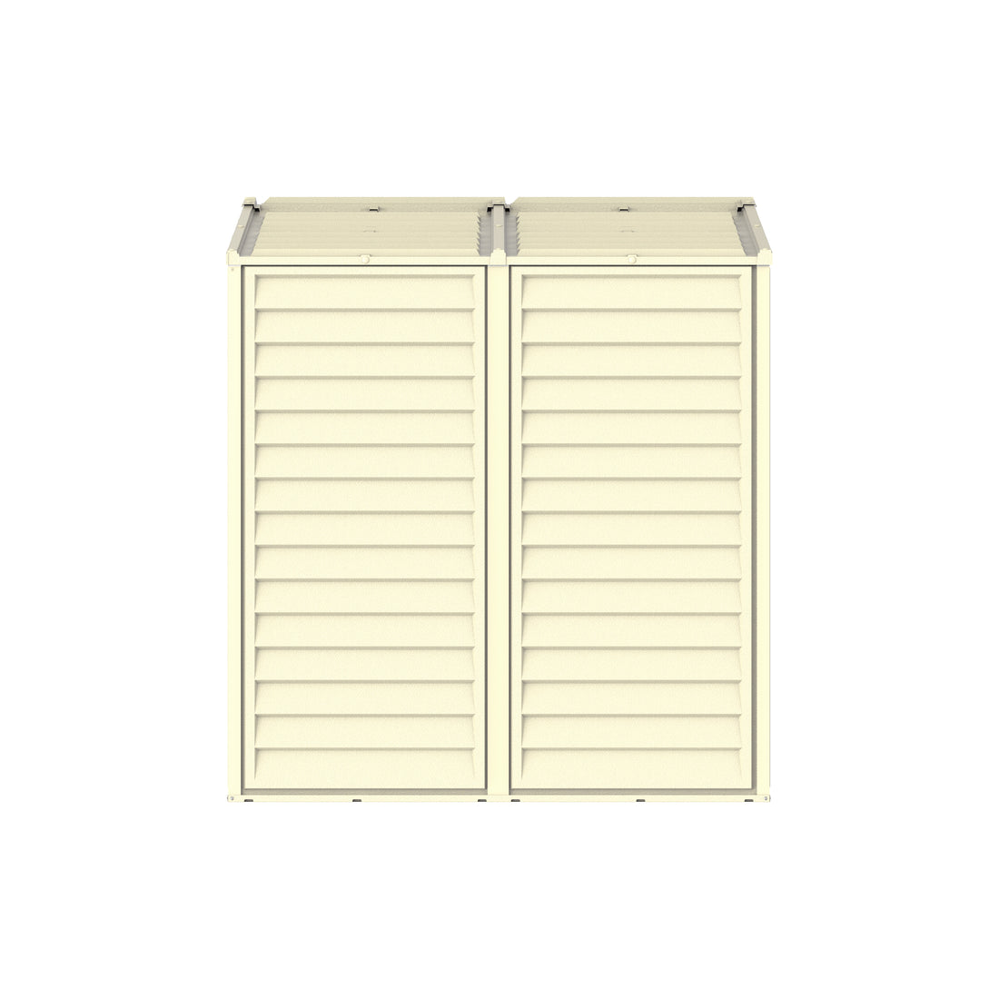 DuraMate 8x5.5ft (2.4 m x 1.6 m) Storage Shed with FREE Shelving Rack 4